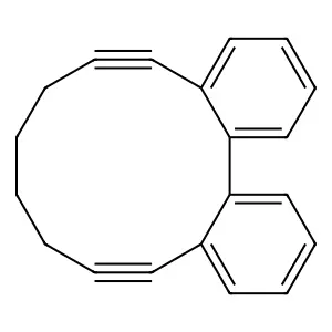 Dibenzo(a,c)cyclododecene, 5,6,11,12-tetradehydro-7,8,9,10-tetrahydro- structure