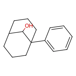 1-Phenylbicyclo(3.3.1)nonan-9-ol structure