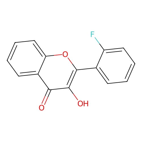 2'-Fluoroflavonol structure
