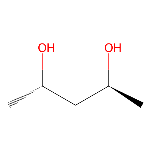 2,4-Pentanediol, (+)- structure
