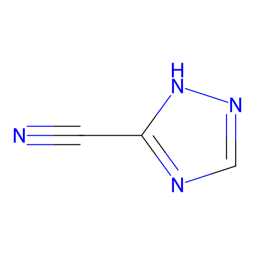 1H-1,2,4-Triazole-5-carbonitrile structure