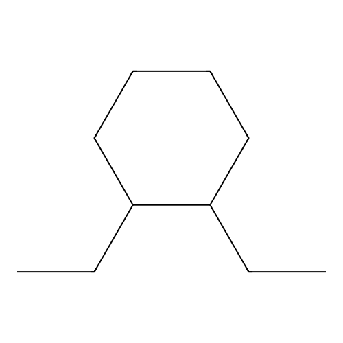 1,2-Diethylcyclohexane structure