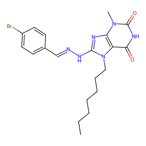 C20H25BrN6O2 structure