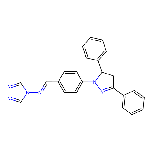 C24H20N6 structure