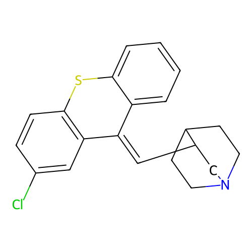 Nuclotixene, (E)- structure