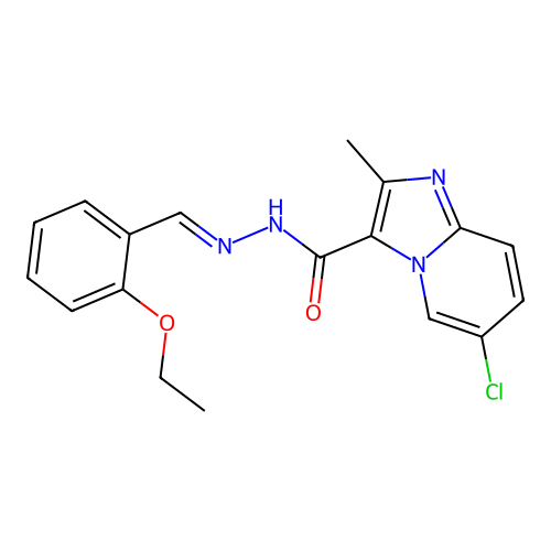 C18H17ClN4O2 structure