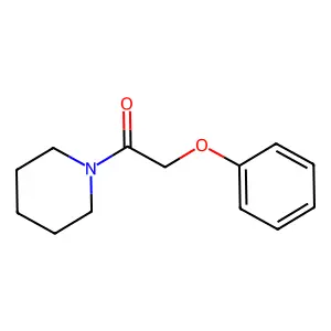 N-Phenoxyacetylpiperidine structure
