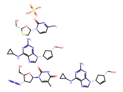 Trizivir structure