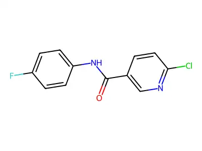 6-Chloro-N-(4-Fluorophenyl)Nicotinamide structure