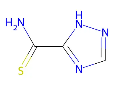 1H-1,2,4-Triazole-5-carbothioamide structure