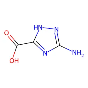 5-Carboxy-3-amino-1,2,4-triazole structure