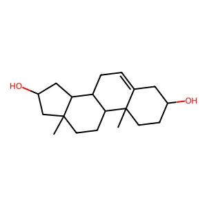 雄烯-3β,16α-二醇 structure