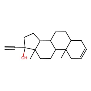 5-alpha-Pregn-2-en-20-yn-17-beta-ol structure