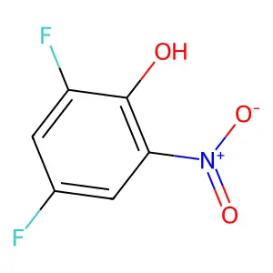 2,4-Difluoro-6-nitrophenol structure