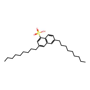 3,6-二壬基-1-萘磺酸 structure
