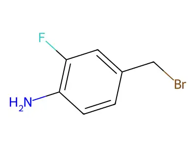 4-Amino-3-fluorobenzyl bromide structure