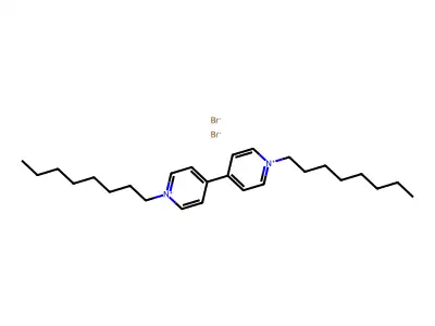 1,1'-二辛基-4,4'-联吡啶二溴化物 structure