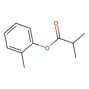 o-TOLYL ISOBUTYRATE structure