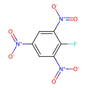 苦基氟 structure