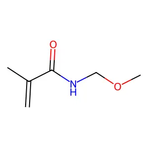 N-(甲氧基甲基)-2-甲基-2-丙烯酰胺 structure
