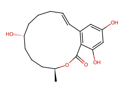 α-玉米赤霉烯醇 structure