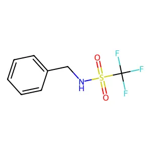 N-苄基-1,1,1-三氟甲磺酰胺 structure