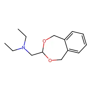N-(1,5-dihydro-2,4-benzodioxepin-3-ylmethyl)-N-ethylethanamine structure