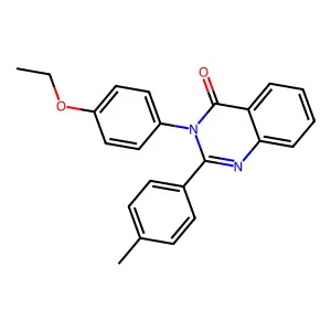 3-(4-Ethoxyphenyl)-2-(4-methylphenyl)quinazolin-4-one structure