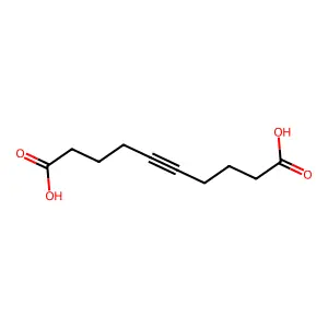 5-癸炔二酸 structure