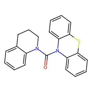 3,4-dihydro-2H-quinolin-1-yl(phenothiazin-10-yl)methanone structure