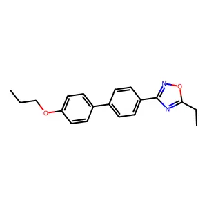 5-Ethyl-3-(4'-propoxybiphenyl-4-yl)-1,2,4-oxadiazole structure