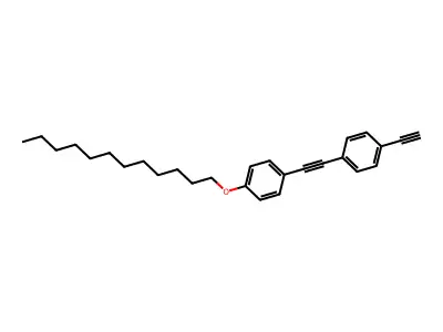 1-(Dodecyloxy)-4-((4-ethynylphenyl)ethynyl)benzene structure