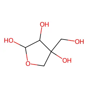 beta-D-apiose structure