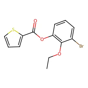 Morpholinium, 4-methyl-4-(3-(3-thenoyl)propyl)-, iodide structure