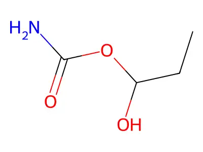 1-Hydroxypropyl hydrogen carbonimidate structure