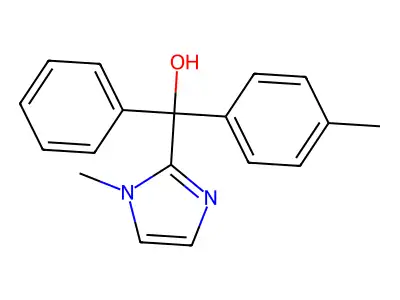 (1-Methylimidazol-2-yl)-(4-methylphenyl)-phenylmethanol structure