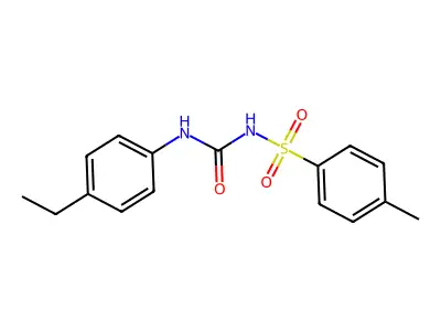 1-(4-Ethylphenyl)-3-(4-methylphenyl)sulfonylurea structure