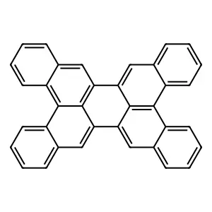 Dinaphtho(1,2,3-fg:1',2',3'-qr)pentacene structure