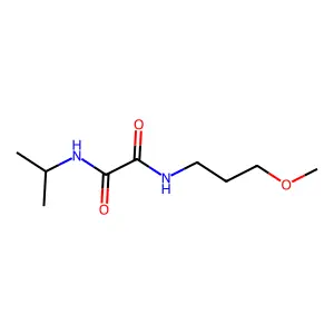 N-(3-methoxypropyl)-N'-(propan-2-yl)ethanediamide structure