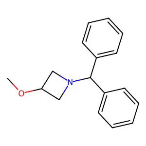 1-Benzhydryl-3-methoxyazetidine structure