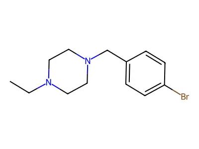 1-(2-Bromobenzyl)-4-ethylpiperazine structure