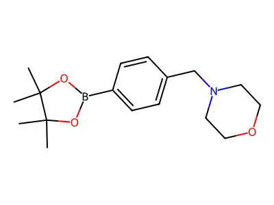 4-((Morpholino)methyl)phenylboronic acid pinacol ester structure