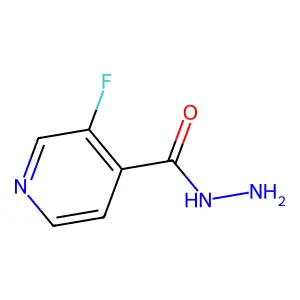 3-Fluoro-4-pyridinecarboxylic acid hydrazide structure