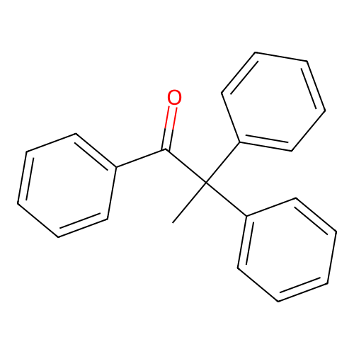 1,2,2-Triphenyl-1-propanone structure