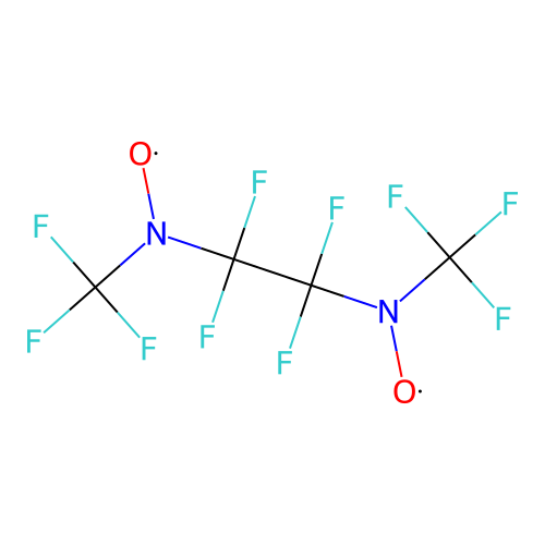 Perfluoro-2,5-diazahexane-2,5-dioxyl 97% structure