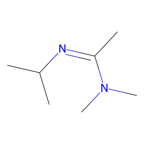 N'-Isopropyl-N,N-dimethyl-acetamidine structure