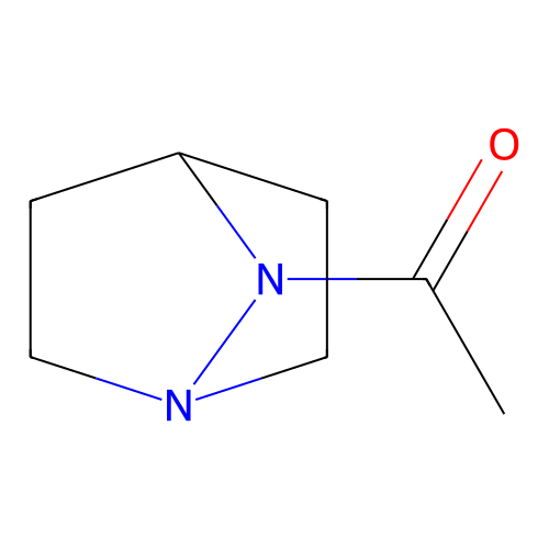 7-Acetyl-1,7-diazabicyclo[2.2.0]heptane structure