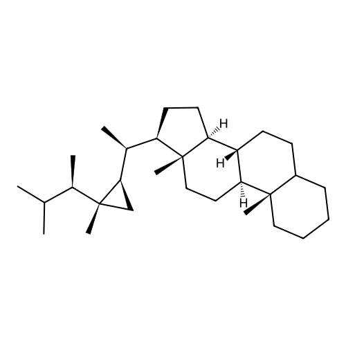 珊瑚甾烷 structure