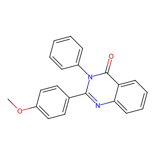 2-(4-methoxyphenyl)-3-phenylquinazolin-4(3H)-one structure