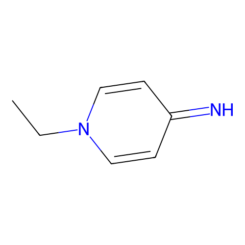 1-ethylpyridin-4(1H)-imine structure